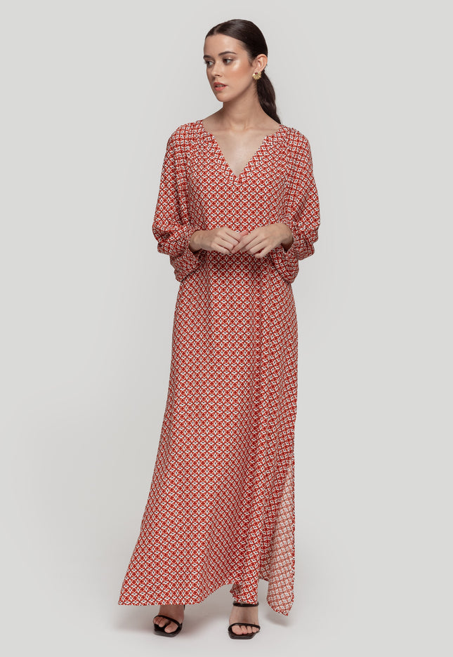 VESTIDO ARMONIAS ESTAMPADO