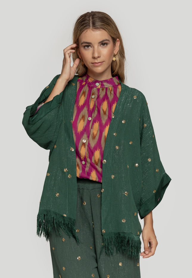 CHAQUETA MASSIMA GRAZIA BRILLO