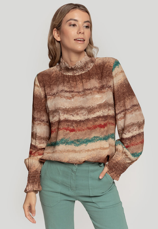 BLUSA MASSIMA GRAZIA CUELLO