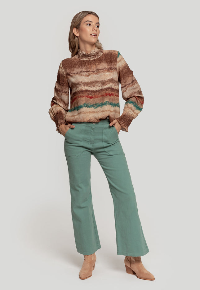 BLUSA MASSIMA GRAZIA CUELLO