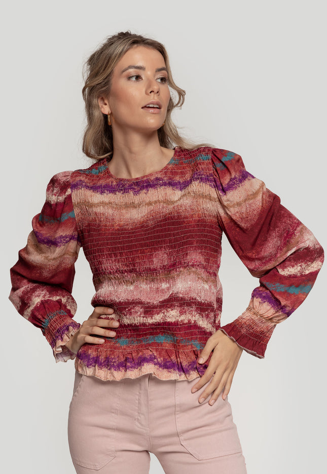BLUSA MASSIMA GRAZIA TRAZOS