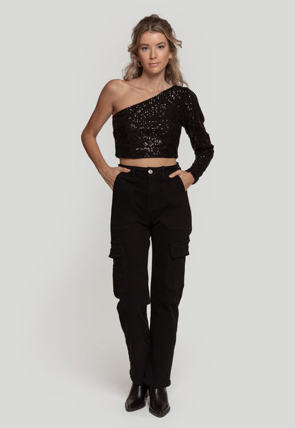 TOP MASSIMA GRAZIA LENTEJUELAS