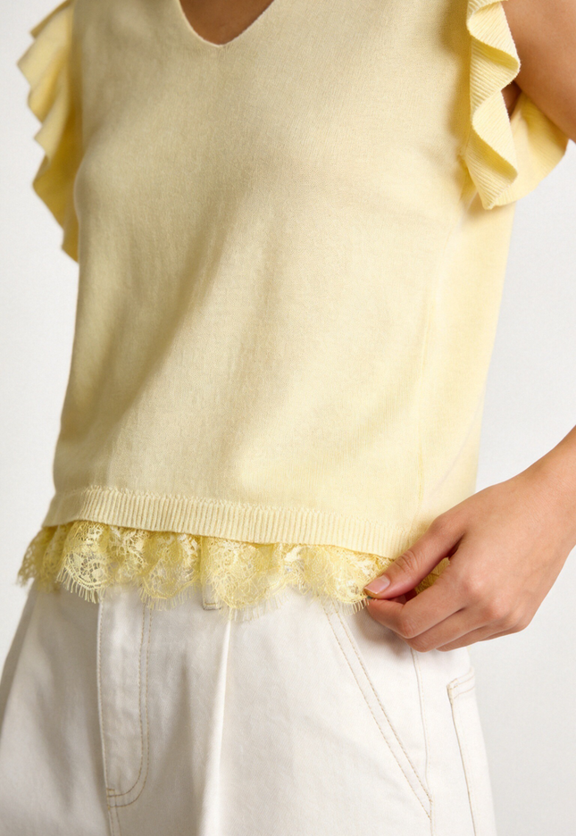 BLUSA ARMONIAS ENCAJE