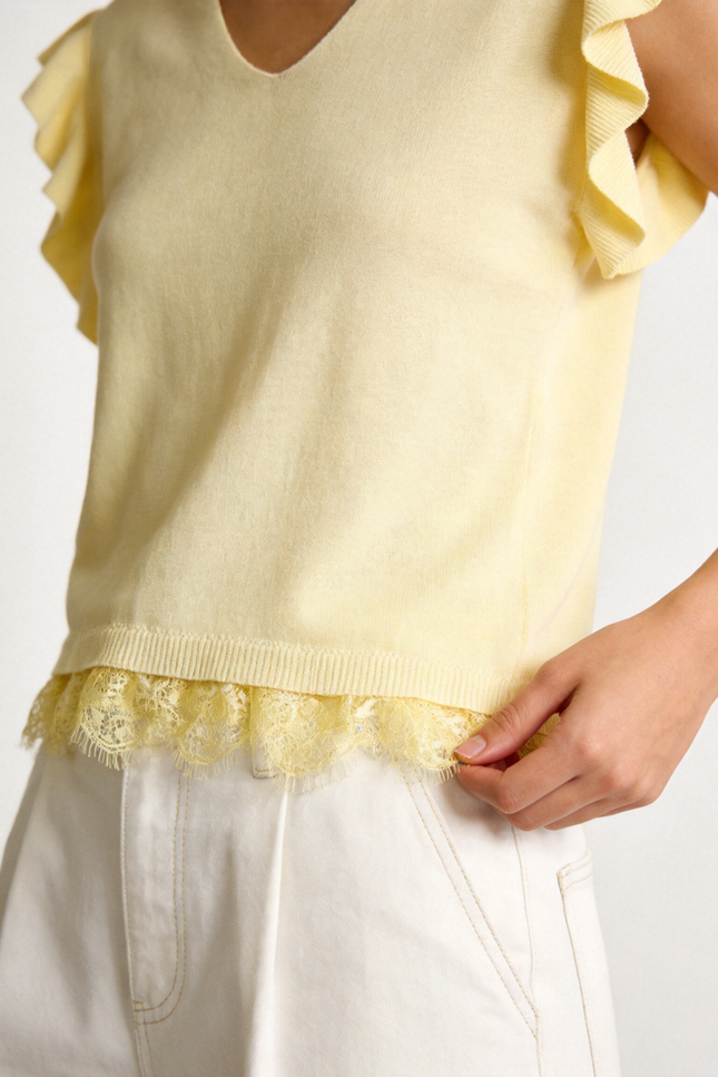 BLUSA ARMONIAS ENCAJE