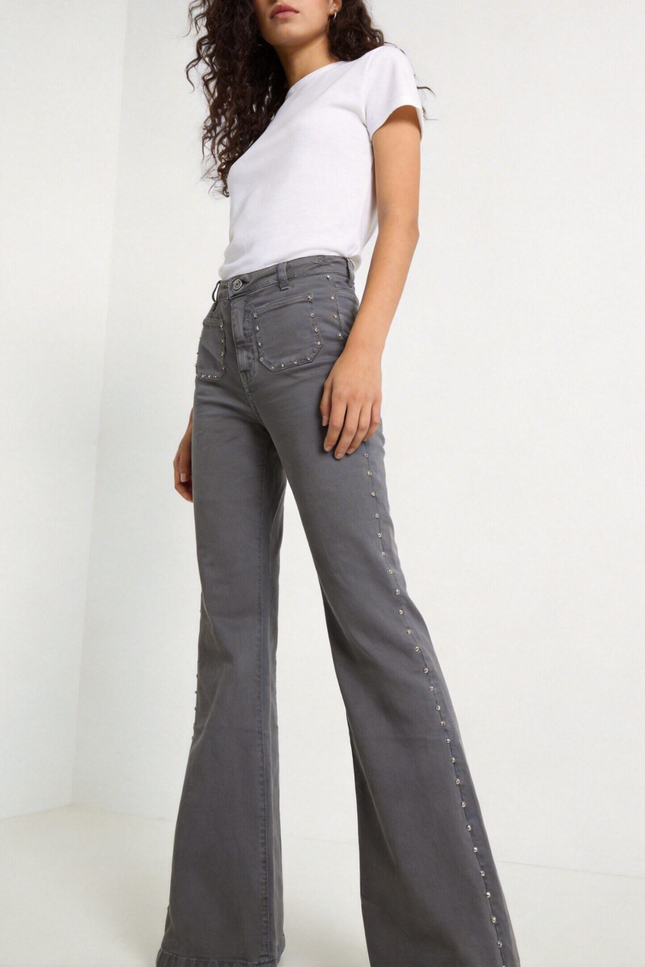 JEANS ARMONIAS TEEN TACHUELAS