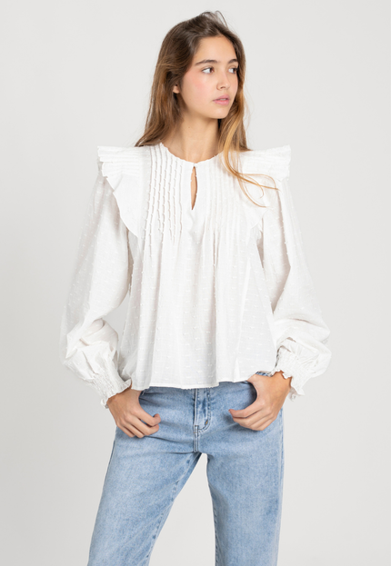 BLUSA ARMONIAS PREMIUM PLUMETI
