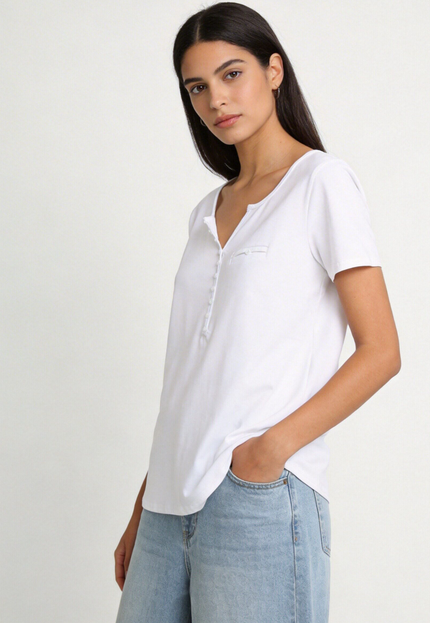 CAMISETA ARMONIAS BOTONES