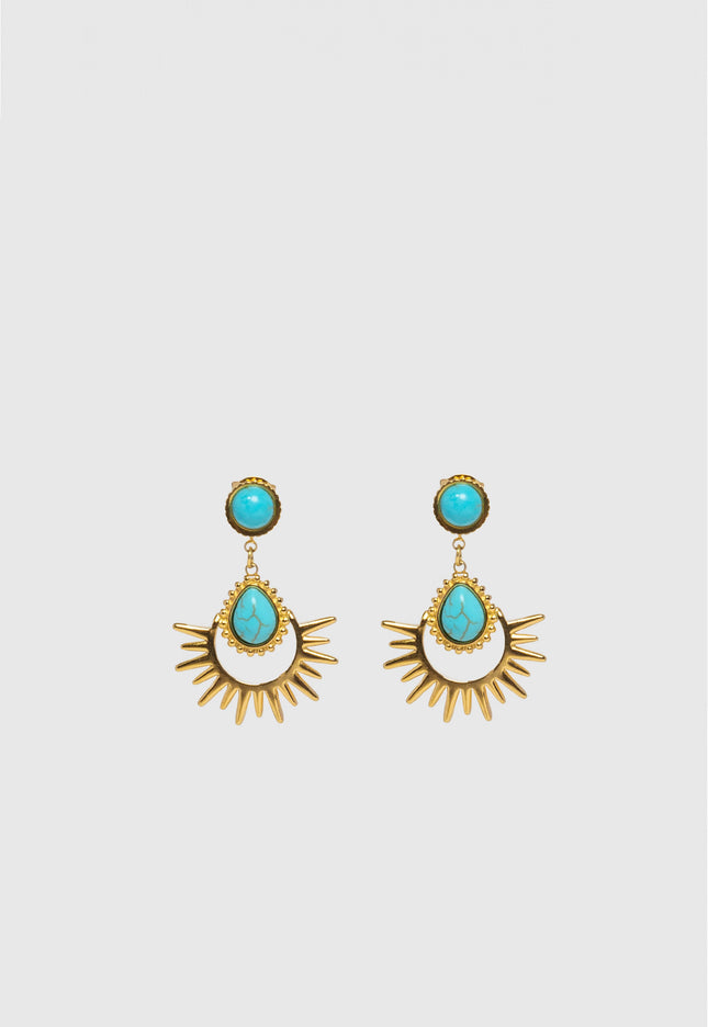 PENDIENTES ARMONIAS LARIMAR