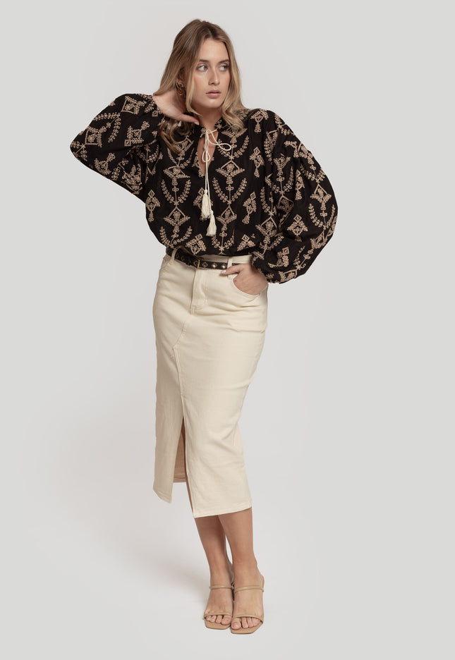 FALDA ARMONIAS VAQUERA