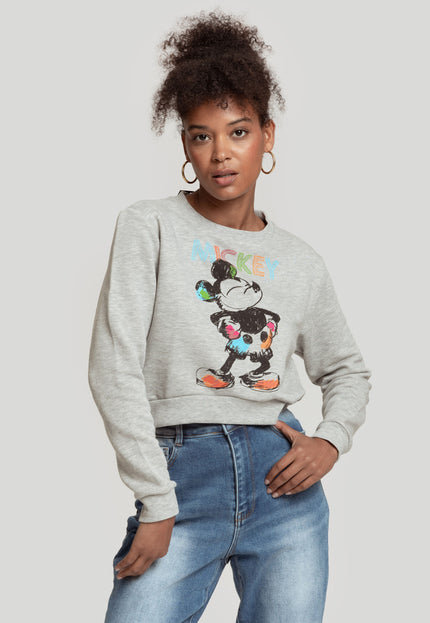 SUDADERA MICKEY CROPPED