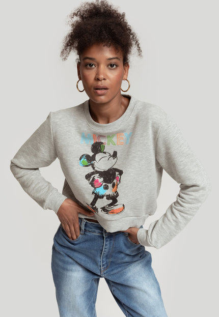 SUDADERA MICKEY CROPPED
