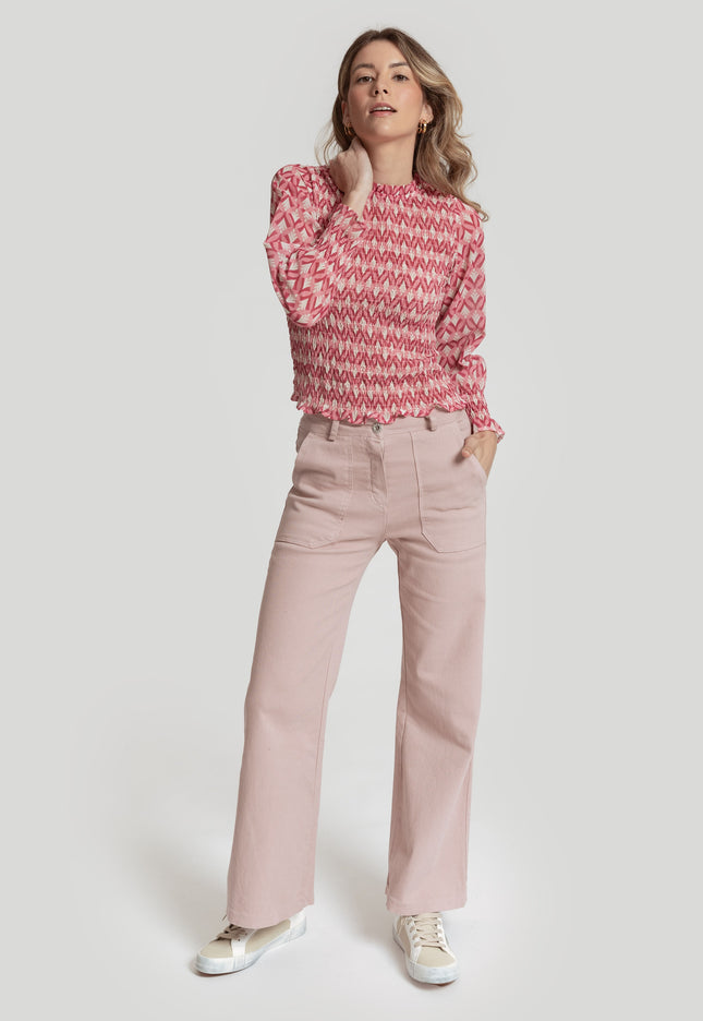 BLUSA MASSIMA GRAZIA FRUNCE