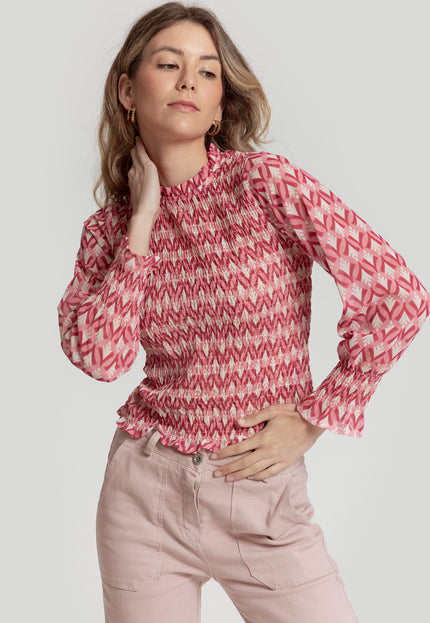 BLUSA MASSIMA GRAZIA FRUNCE