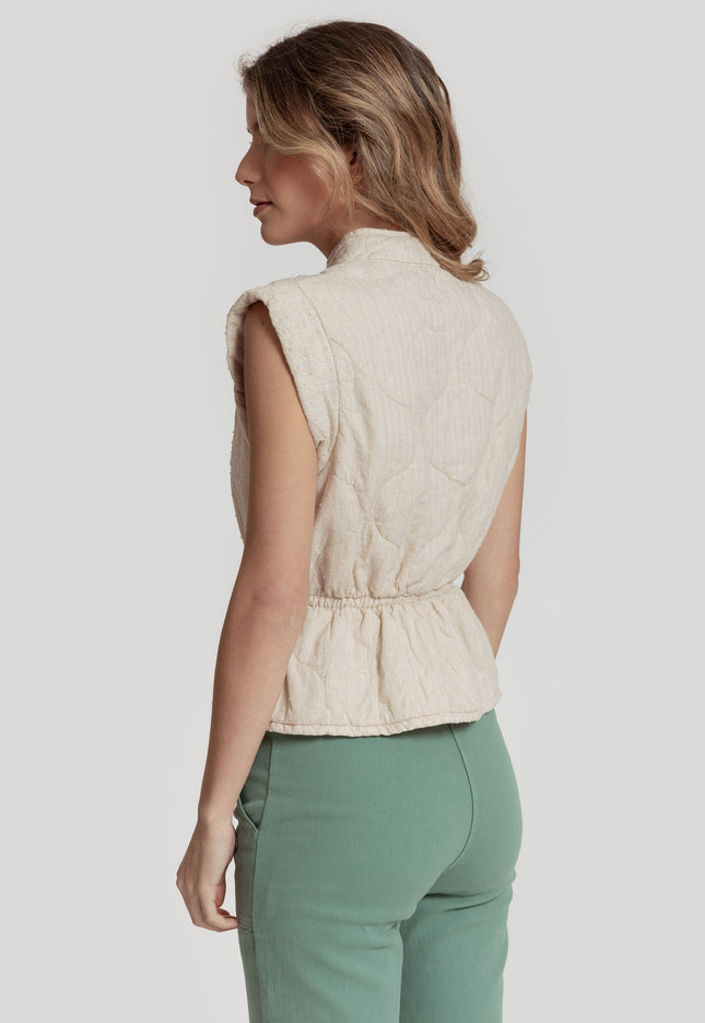 CHALECO MASSIMA GRAZIA TRAMA