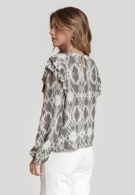 BLUSA MASSIMA GRAZIA PRINTED