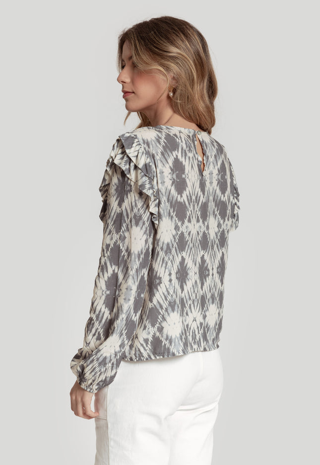 BLUSA MASSIMA GRAZIA PRINTED