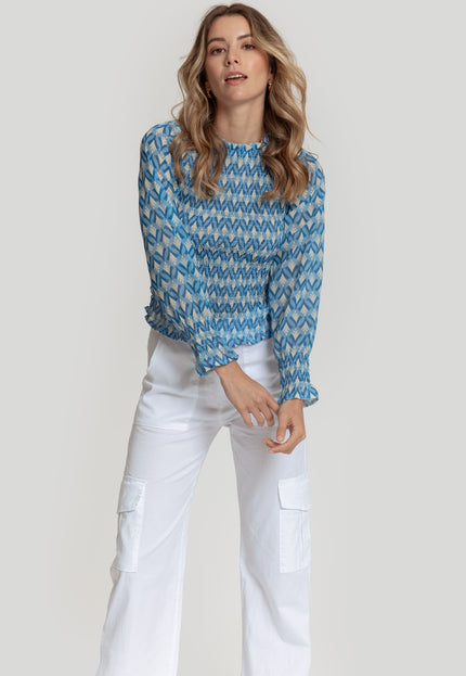 BLUSA MASSIMA GRAZIA FRUNCE