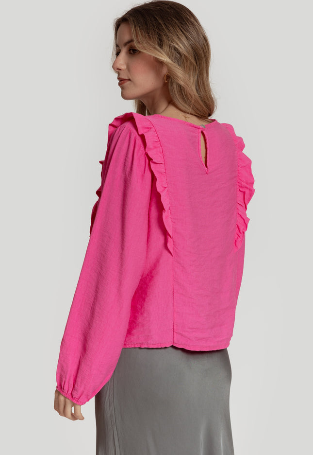 BLUSA MASSIMA GRAZIA RUFFLE