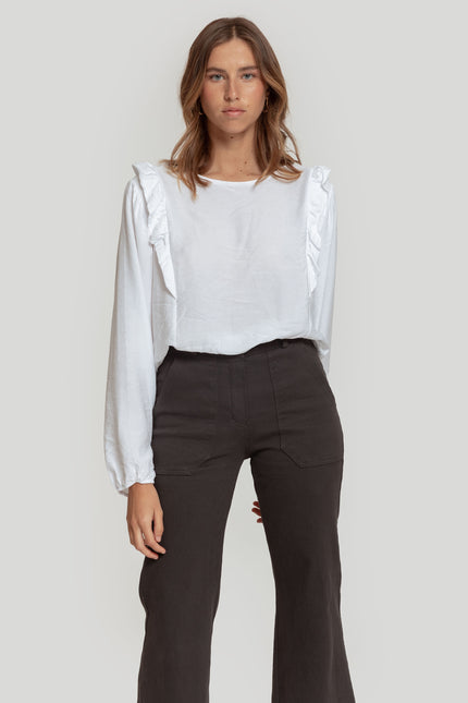 BLUSA MASSIMA GRAZIA RUFFLE