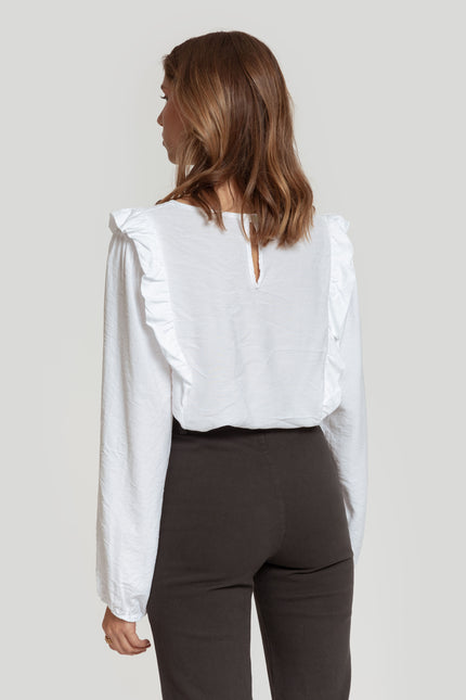 BLUSA MASSIMA GRAZIA RUFFLE