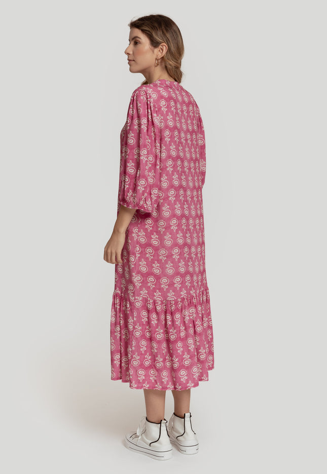 VESTIDO MASSIMA GRAZIA BOTÓN