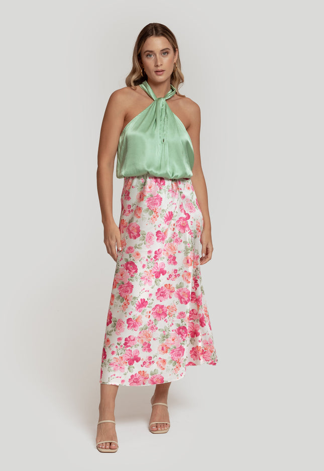 FALDA ARMONIAS ESTAMPADA
