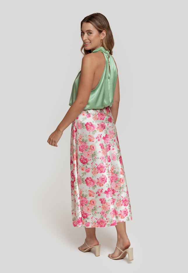 FALDA ARMONIAS ESTAMPADA
