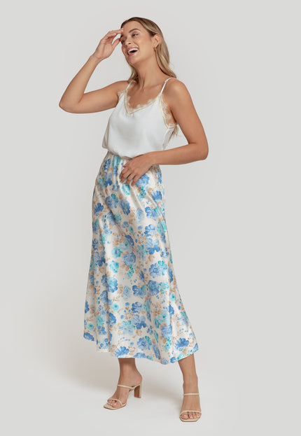FALDA ARMONIAS ESTAMPADA