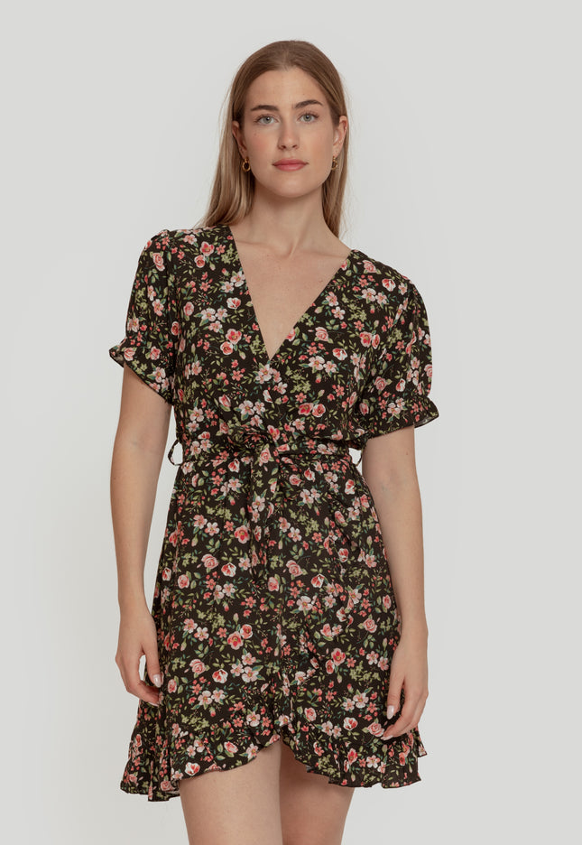 VESTIDO ARMONIAS PLIEGUE