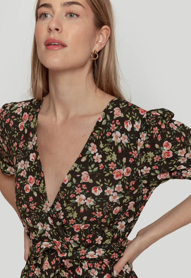 VESTIDO ARMONIAS PLIEGUE