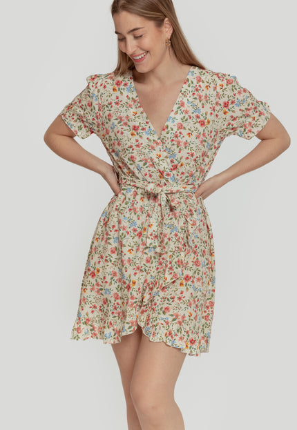 VESTIDO ARMONIAS PLIEGUE