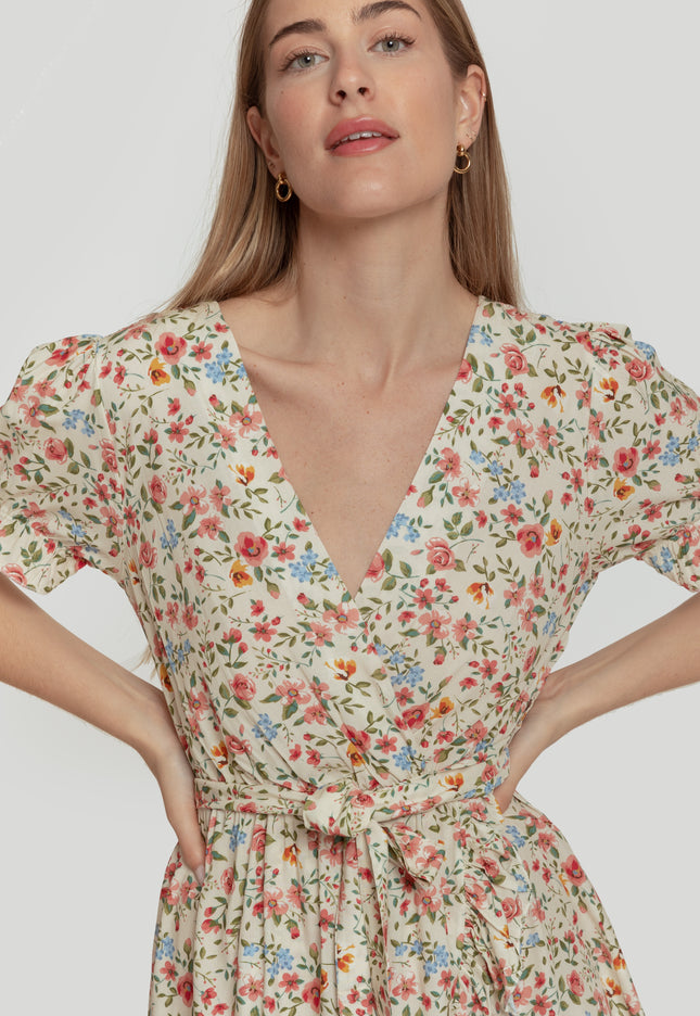 VESTIDO ARMONIAS PLIEGUE