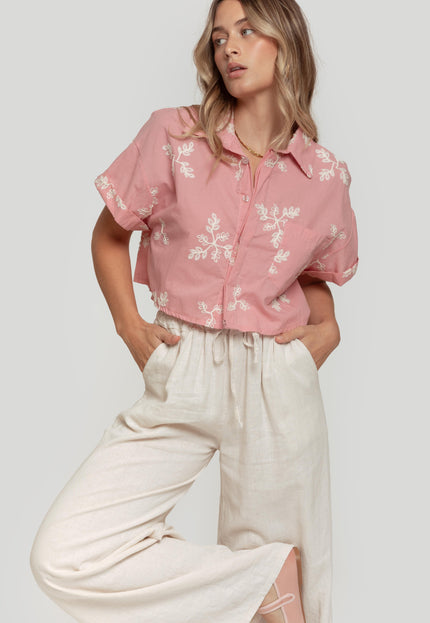 CAMISA ARMONIAS CROPPED