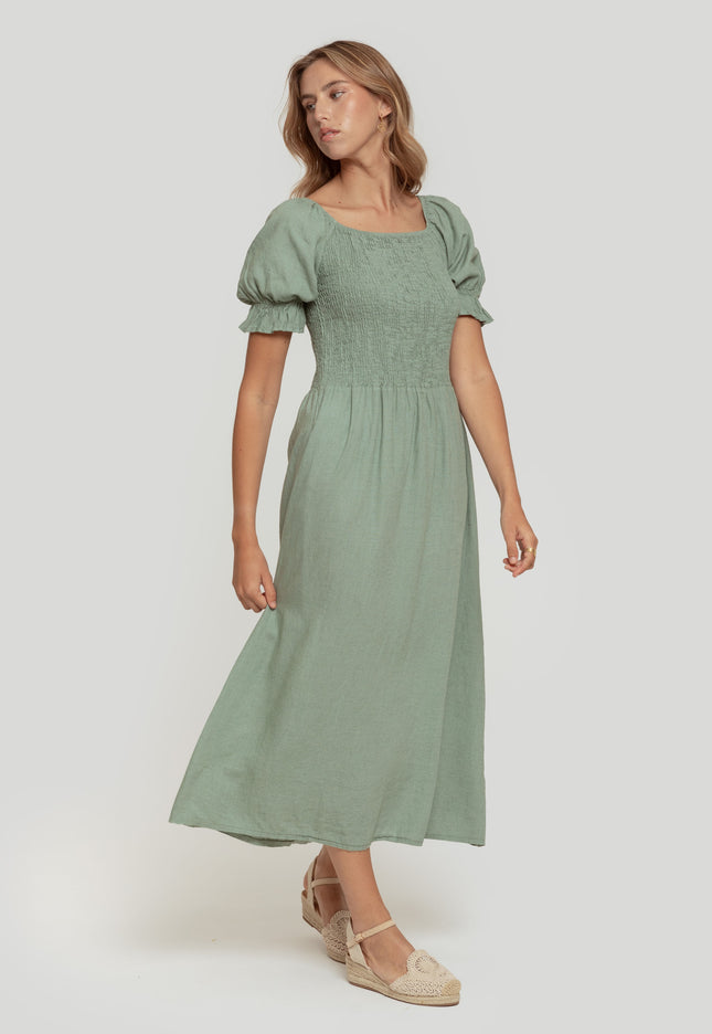 VESTIDO MASSIMA GRAZIA LINEN