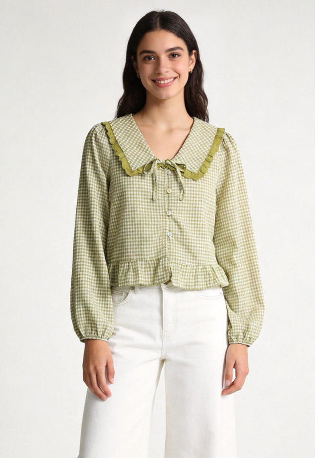 BLUSA ARMONIAS TEEN CUADROS