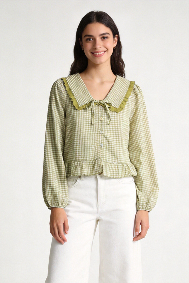 BLUSA ARMONIAS TEEN CUADROS