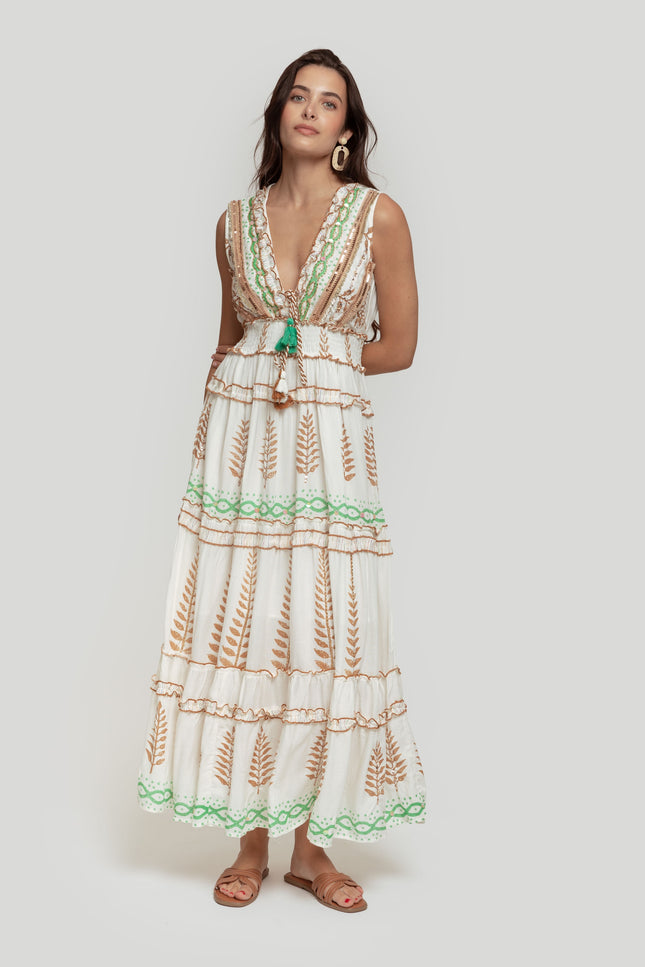 VESTIDO BOHO ESTAMPADO