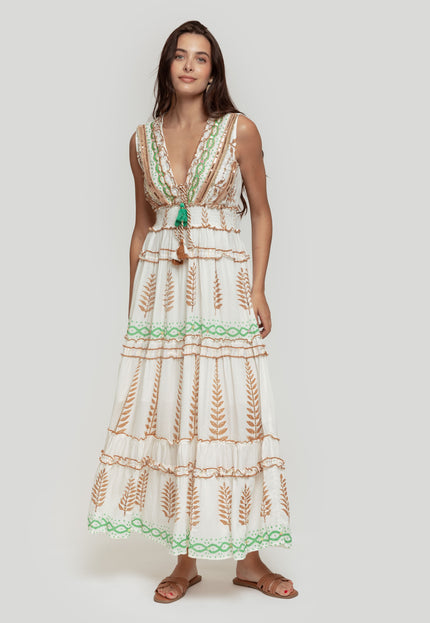 VESTIDO BOHO ESTAMPADO