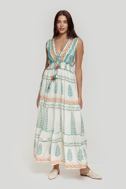 VESTIDO BOHO ESTAMPADO