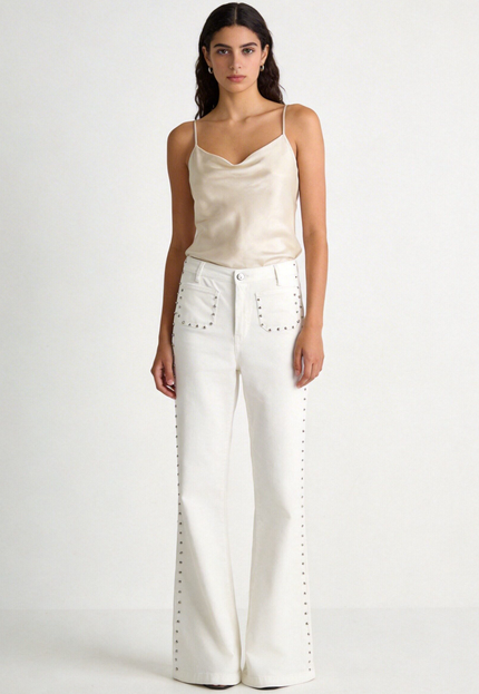 JEANS ARMONIAS TEEN TACHUELAS