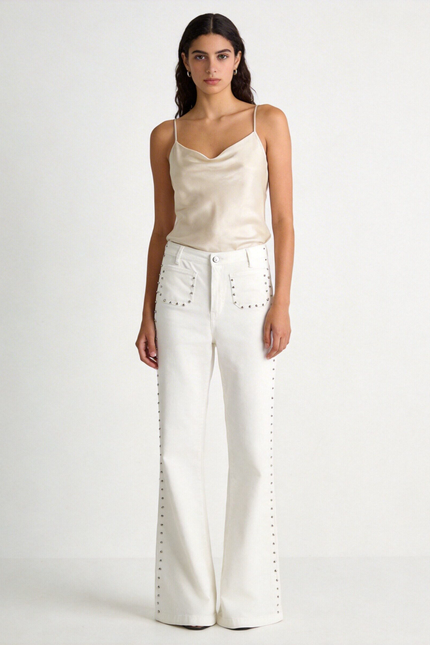 JEANS ARMONIAS TEEN TACHUELAS