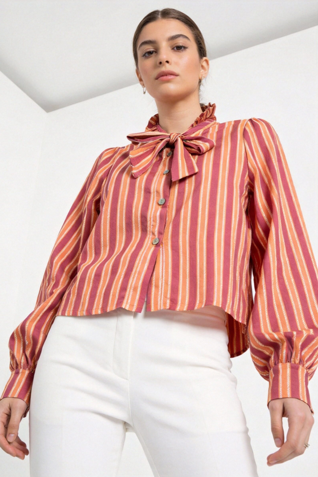 BLUSA ARMONIAS  TEEN RAYAS