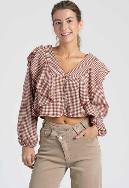 BLUSA ARMONIAS TEEN VOLANTES