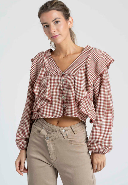 BLUSA ARMONIAS TEEN VOLANTES
