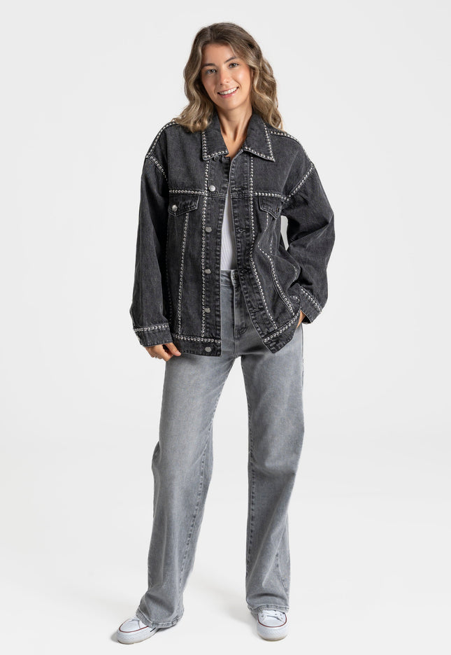CHAQUETA ARMONIAS TEEN TACHUELAS