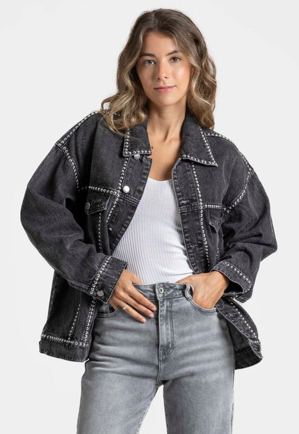 CHAQUETA ARMONIAS TEEN TACHUELAS