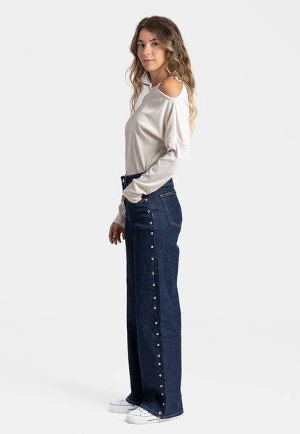 JEANS ARMONIAS TEEN TACHUELAS