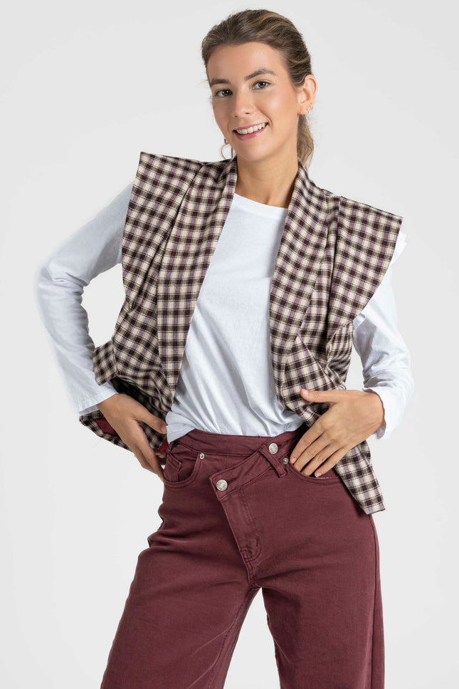 CHALECO ARMONIAS TEEN CUADROS