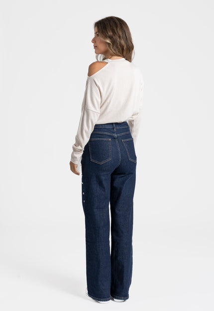 JEANS ARMONIAS TEEN TACHUELAS