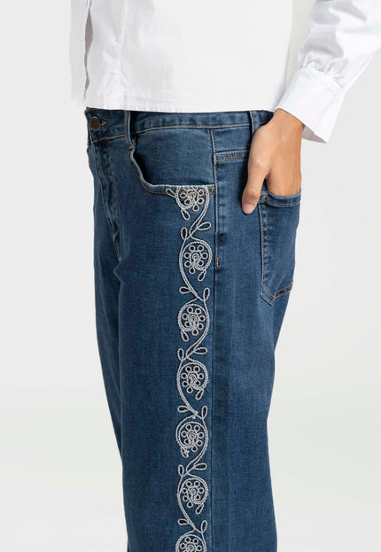 JEANS ARMONIAS TEEN BORDADOS
